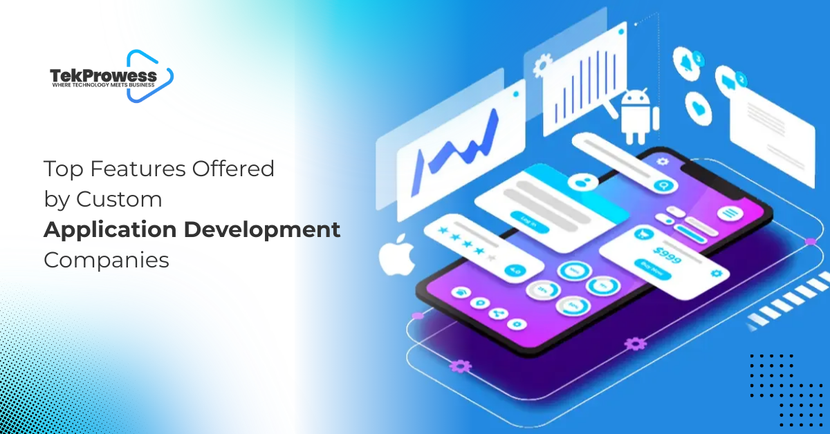 Top Features Offered by Custom Application Development Companies