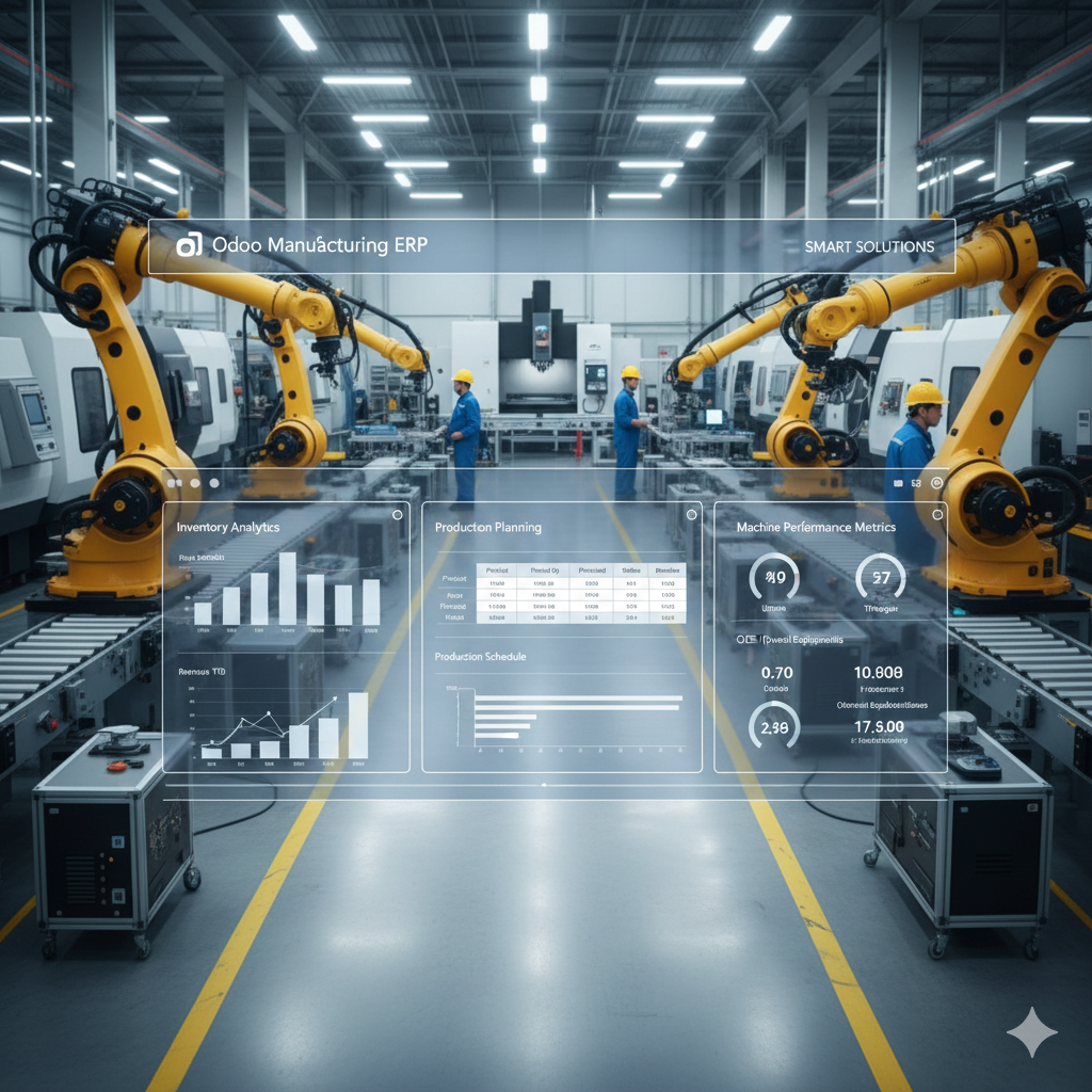 Integrated Odoo ERP Implementation for Manufacturing Operational Excellence