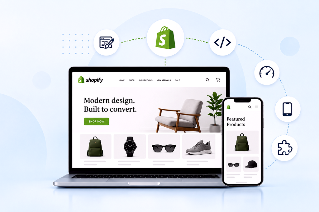 Modern E-Commerce Experience Powered by Shopify
